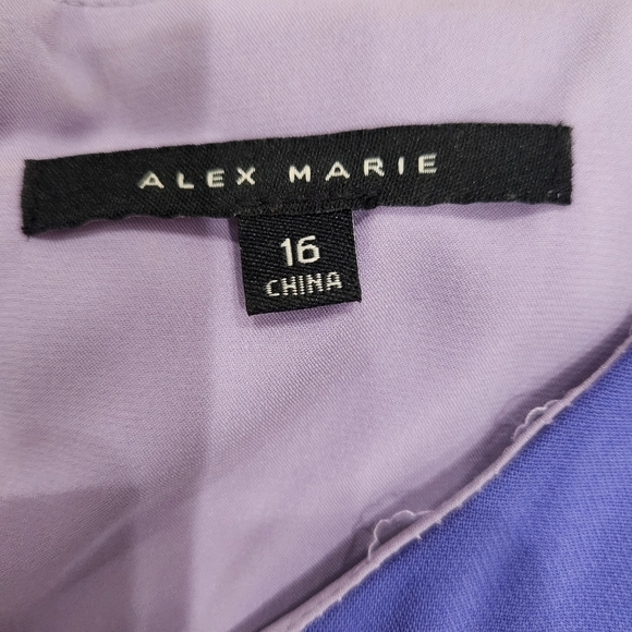 Alex Marie Romper, Lilac/Purple, Women's 16 - Picture 6 of 6